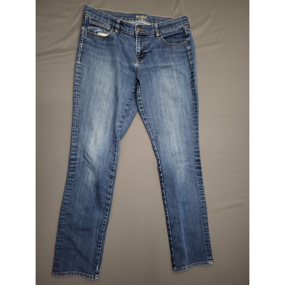 Old Navy The Flirt Jeans‎ Womens 12 Medium Wash Blue Stretch Bootcut Denim